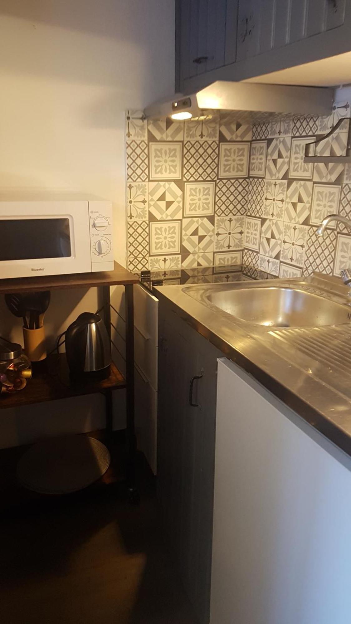 Coquet Studio Praloup 1600 Avec Terrasse Uvernet-Fours Luaran gambar